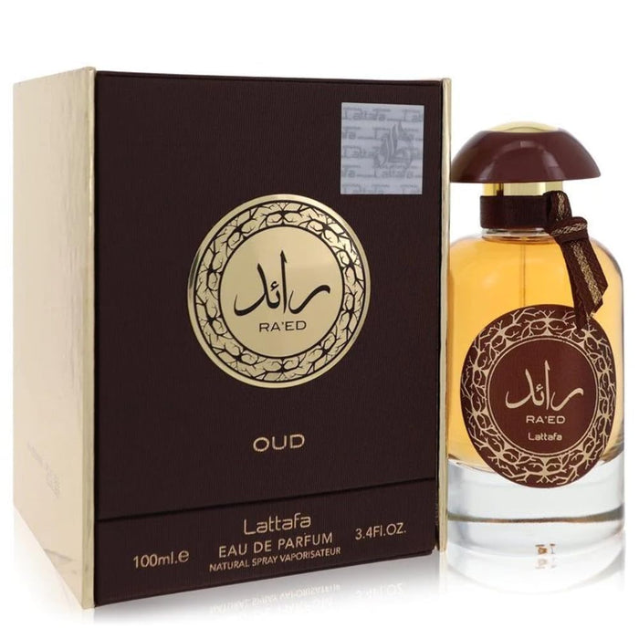 Lattafa Raed Oud by Eau De Parfum Spray 3.4 Oz