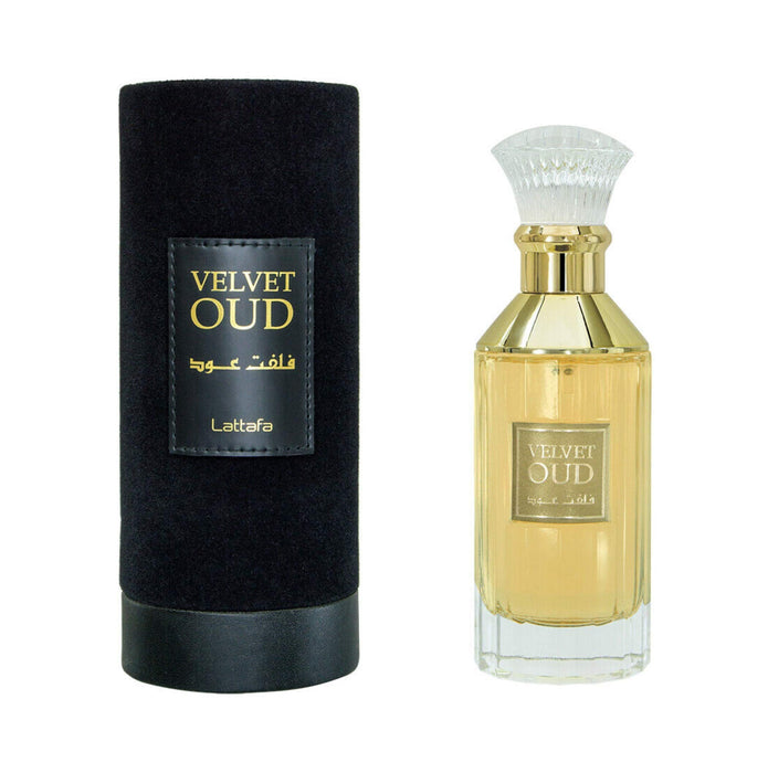 Lattafa Velvet Oud by Eau De Parfum Spray 3.4 Oz