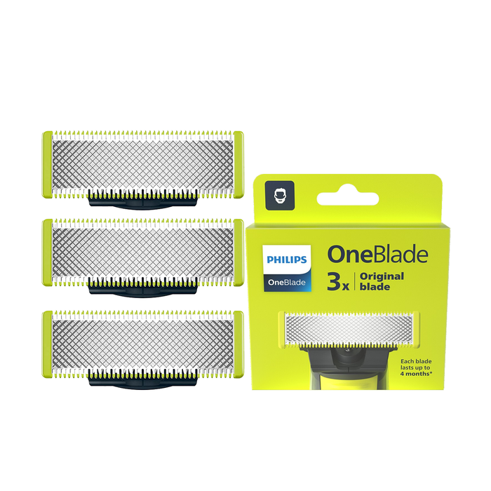 Bladeco | Premium Shaver Replacement Blade | 3-Pack | Philips, Norelco, OneBlad