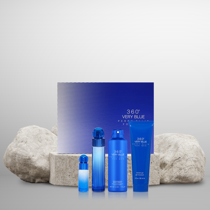 Perry Ellis | 360 Very Blue | Men | 4-piece Gift Set