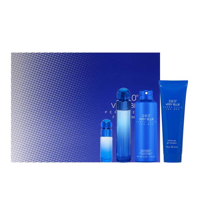 Perry Ellis | 360 Very Blue | Men | 4-piece Gift Set