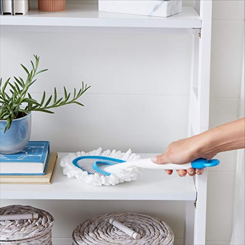 Amazon Basics | Duster | Blue & White | Single Pack | Home Cleaning