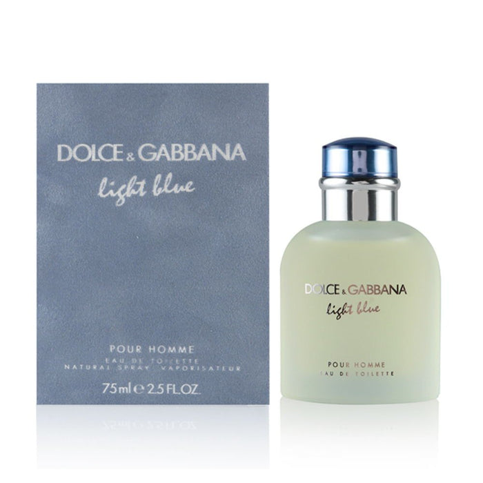 DOLCE & GABBANA LIGHT BLUE EAU DE TOILETTE  SPRAY FOR MEN