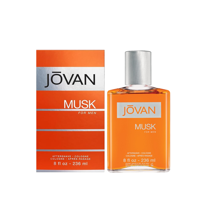 Jovan | Musk Men | Cologne | After Shave Splash | Men | 240 ML