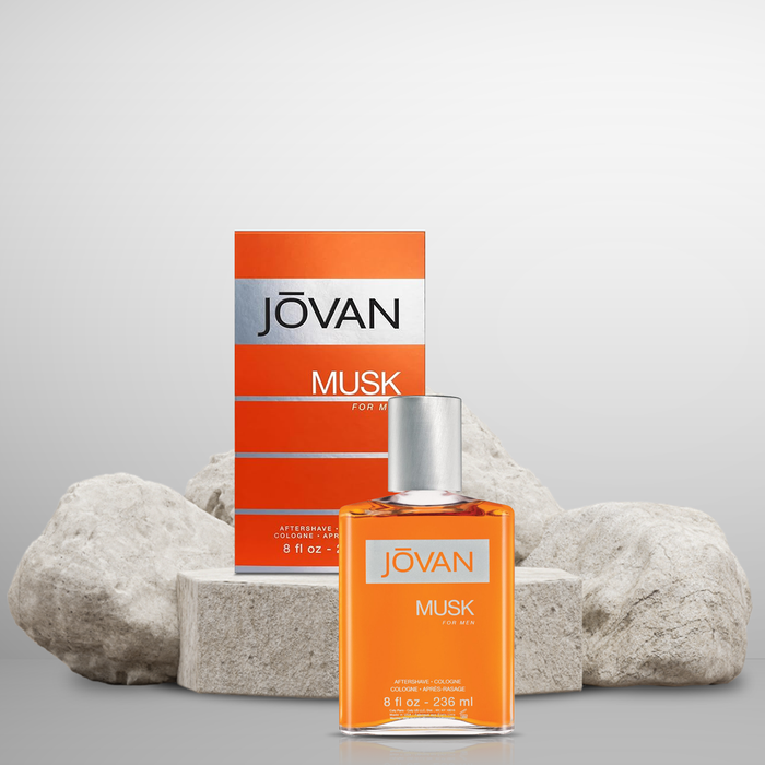 Jovan | Musk Men | Cologne | After Shave Splash | Men | 240 ML