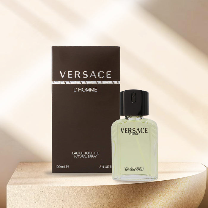 VERSACE L'Homme Eau de Toilette Spray (3.4oz)