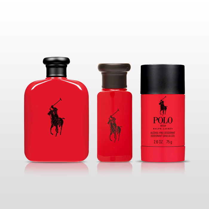 Ralph Lauren | Polo | Red | 3-piece Gift Set