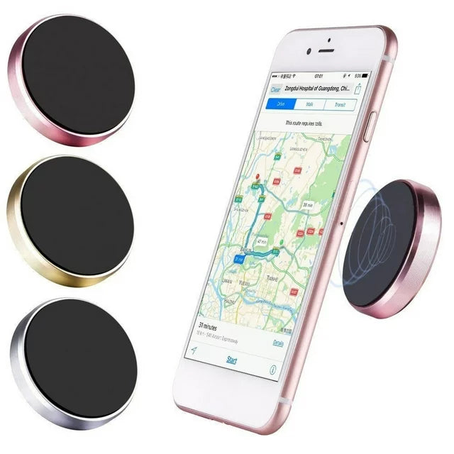 MITOPDEAL | Universal Magnetic Mount Holder Stand | Phones, GPS | 4-Pack